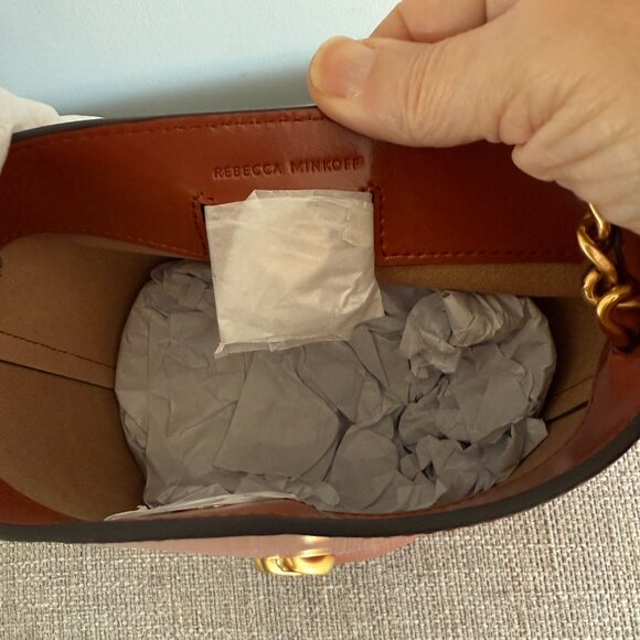 Rebecca Minkoff Infinity Crossbody in Cognac - NWT - Picture 10 of 10